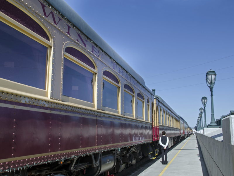 San Francisco wine excursion train